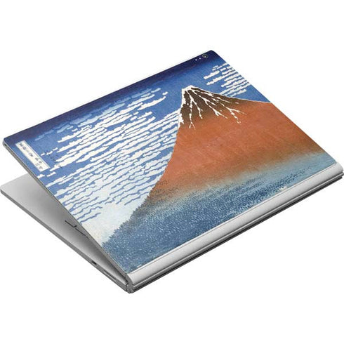 Hokusai Fuji Mountains in clear Weather Surface Book Skin